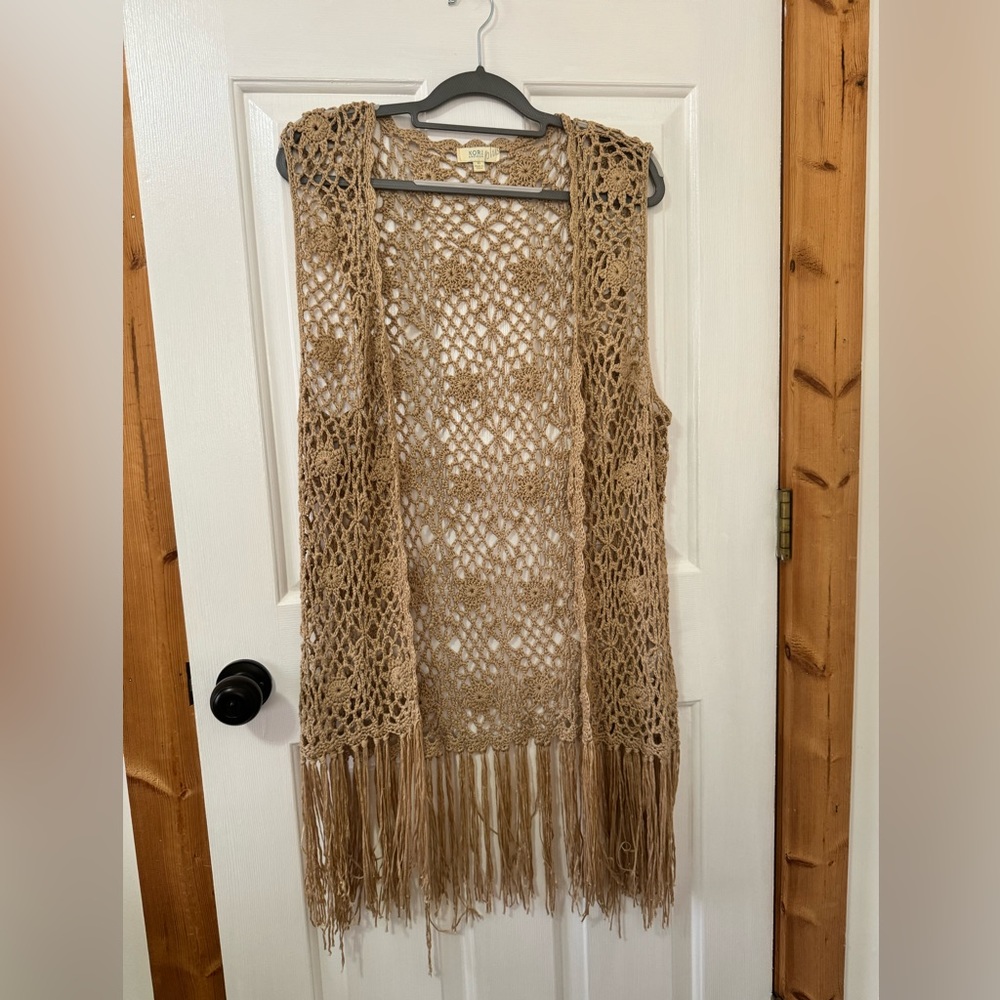 Crochet Cardigan Vest